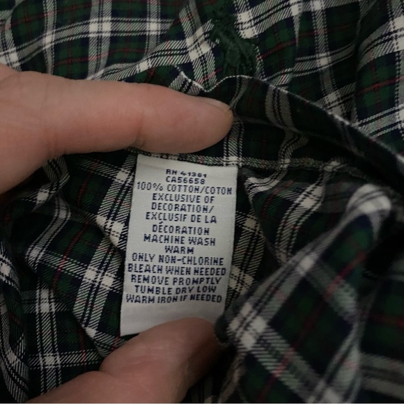 Polo Ralph Lauren Men's Long Sleeve Button Down Size XL Green Plaid Preppy - Picture 4 of 7